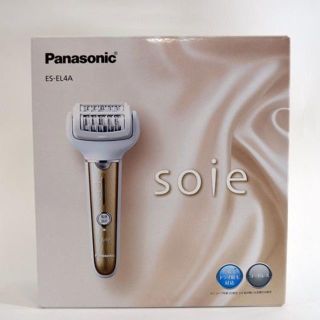 パナソニック(Panasonic)のパナソニック 脱毛器 ソイエ ボディ用 ゴールド ES-EL4A-N(脱毛/除毛剤)