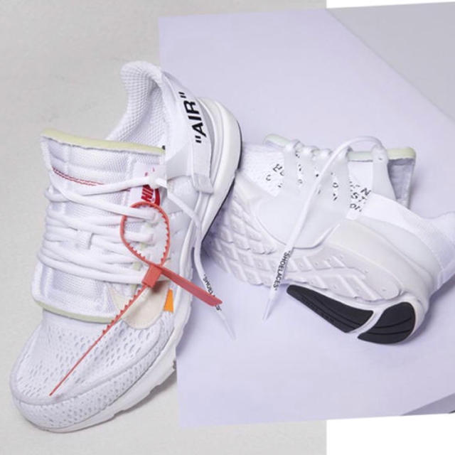 off white nike presto white 白 27.0cmメンズ