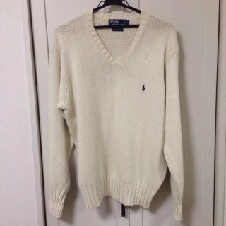 ポロラルフローレン(POLO RALPH LAUREN)のmeimama様専用♡ ポロ☆白セーター(ニット/セーター)