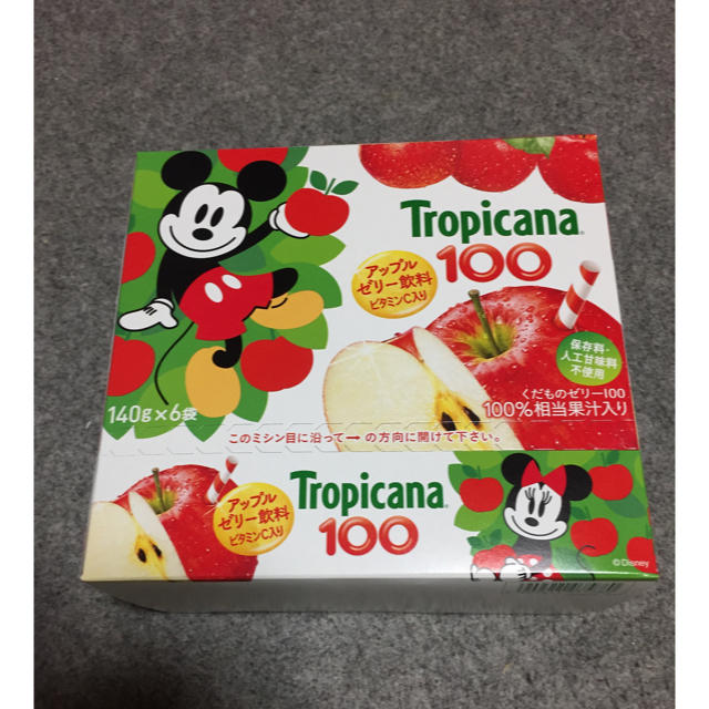 トロピカーナ Tropicana 100 アップルゼリー飲料 ６個セット  食品/飲料/酒の飲料(ソフトドリンク)の商品写真