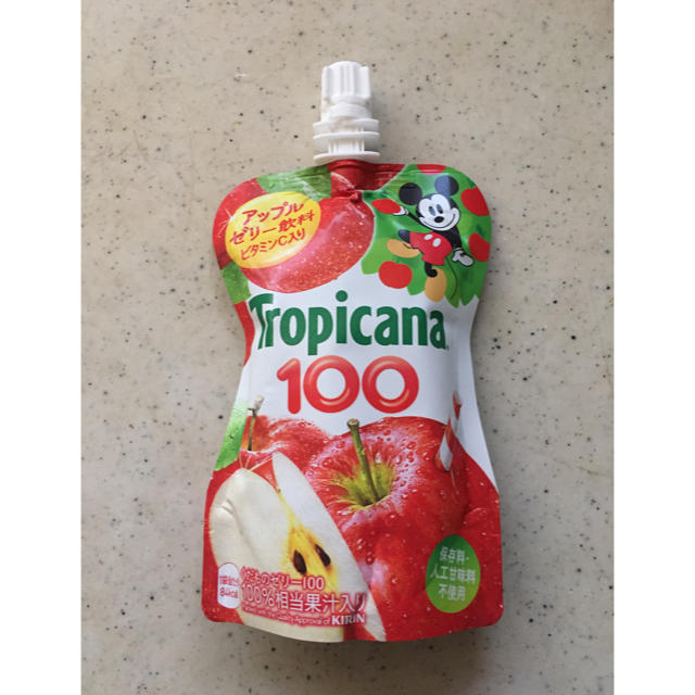 トロピカーナ Tropicana 100 アップルゼリー飲料 ６個セット  食品/飲料/酒の飲料(ソフトドリンク)の商品写真