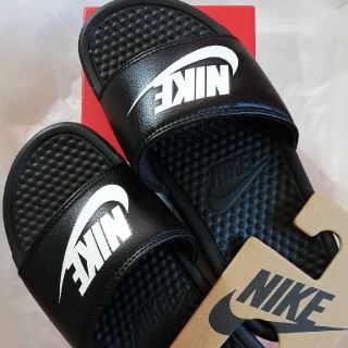 ナイキ(NIKE)のNIKE ベナッシ BLACK(サンダル)