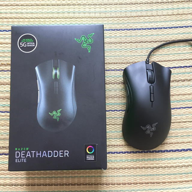 LAZER(レイザー)のDeathadder elite スマホ/家電/カメラのPC/タブレット(PC周辺機器)の商品写真