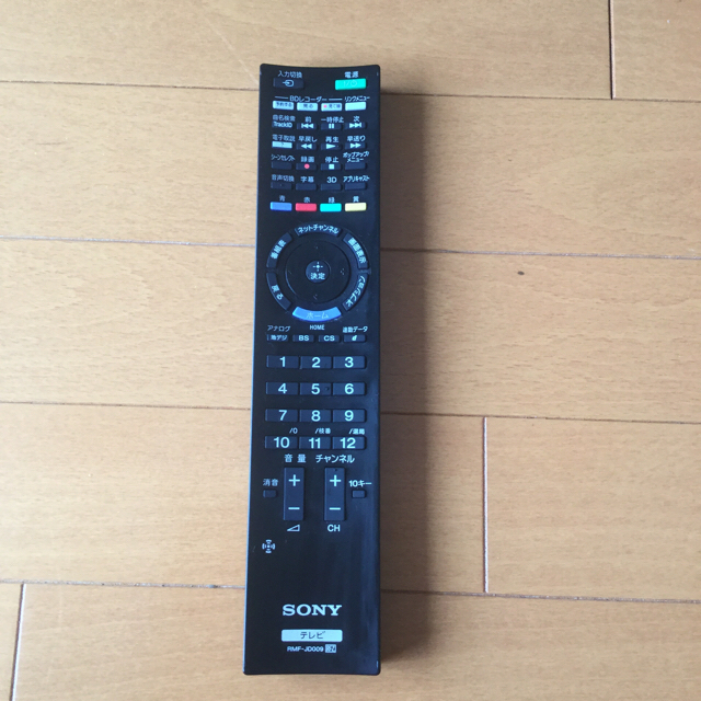 SONY(ソニー)のSONY テレビリモコン RMF-JD009 スマホ/家電/カメラのテレビ/映像機器(その他)の商品写真