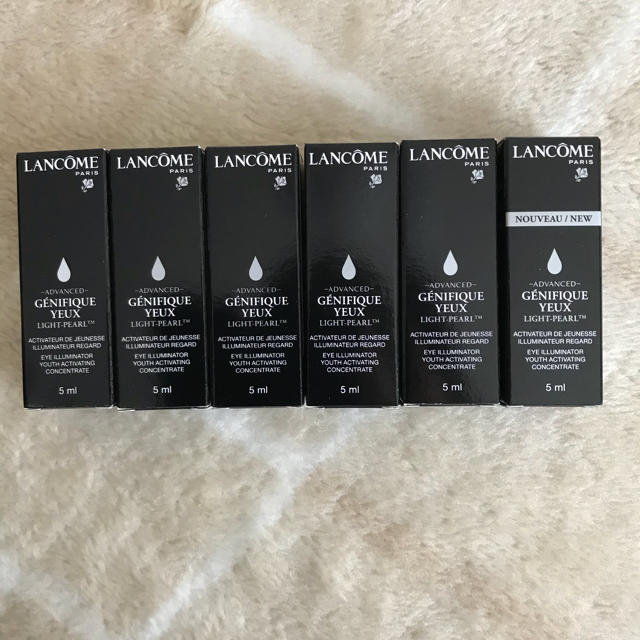 LANCOME(ランコム)のLANCOME ジェニフィックアドバンストアイセラムライトパール5ml×6個 コスメ/美容のスキンケア/基礎化粧品(美容液)の商品写真