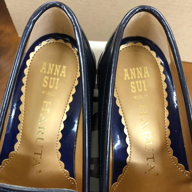 ANNA SUI コラボ HARUTA ローファー