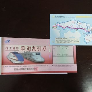 JR西日本株主優待券(鉄道乗車券)