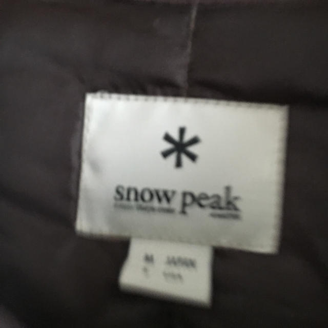 Snow Peak(スノーピーク)のスノーピーク ライトダウン メンズのジャケット/アウター(ダウンジャケット)の商品写真