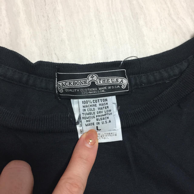 BACKBONE(バックボーン)のBACK  BONETシャツ メンズのトップス(Tシャツ/カットソー(半袖/袖なし))の商品写真
