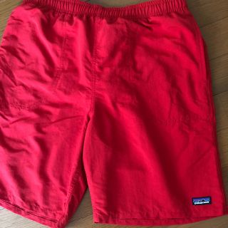 パタゴニア(patagonia)のパタゴニア❋バギーズショーツ❋大人気レッド(ショートパンツ)