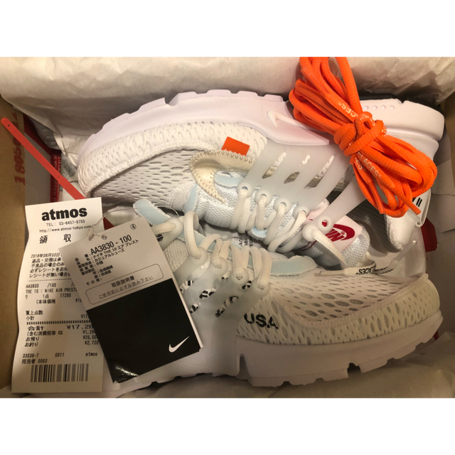 NIKE(ナイキ)のair presto x off-white メンズの靴/シューズ(スニーカー)の商品写真