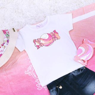 レディー(Rady)の未使用💓ちびRady💓マーブルキャンディ Tシャツ  Rady(Tシャツ/カットソー)