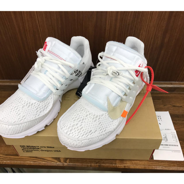 OFF-WHITE NIKE PRESTO ナイキ プレスト オフホワイト