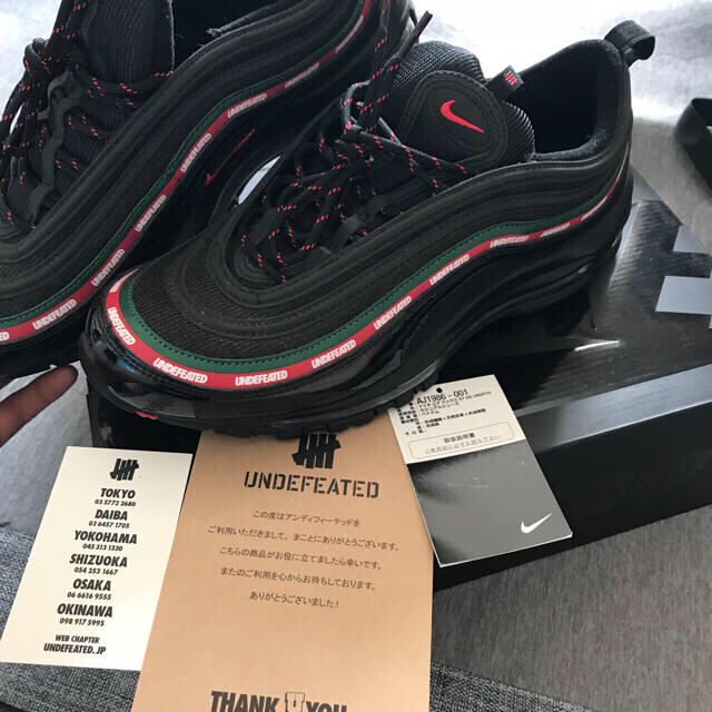 UNDEFEATED(アンディフィーテッド)のAIRMAX97 UNDEFEATED  メンズの靴/シューズ(スニーカー)の商品写真