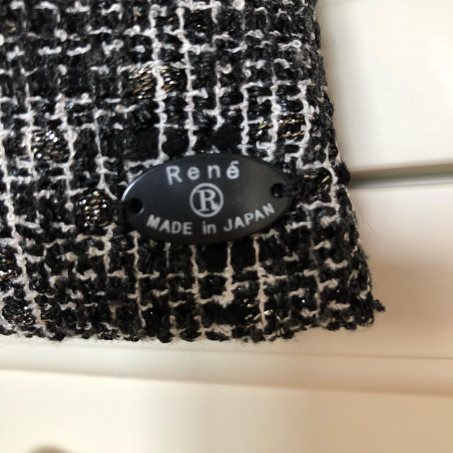 René(ルネ)のルネ ミンクポンポン巾着 レディースのバッグ(トートバッグ)の商品写真