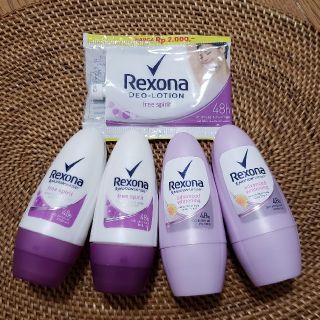 ユニリーバ(Unilever)のrexona　お得な4本セット(制汗/デオドラント剤)