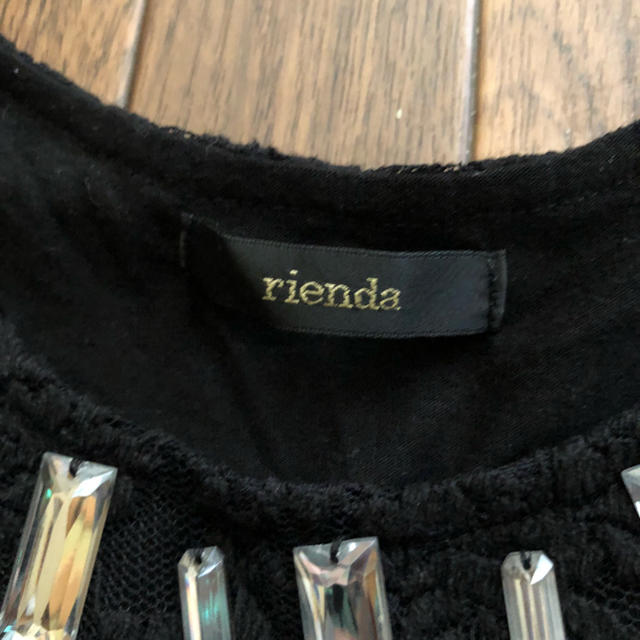 rienda(リエンダ)のriendaトップス JEANASIS kbf EMODA.+*:゜+。.☆ レディースのトップス(カットソー(半袖/袖なし))の商品写真