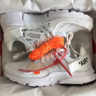 オフホワイト(OFF-WHITE)の専用 NIKE OFF-WHITE PRESTO 27cm(スニーカー)