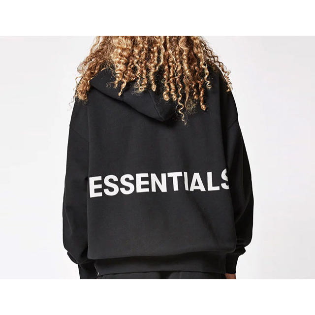 essentials fog hoodie 黒 Sサイズ 新品 未使用