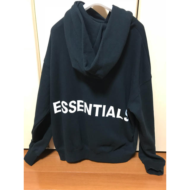 essentials fog hoodie 黒 Sサイズ 新品 未使用 1