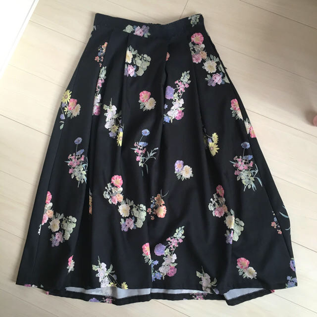 OZOC(オゾック)の花柄 ロングスカート レディースのスカート(ロングスカート)の商品写真