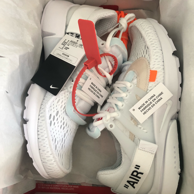 格安セール OFF-WHITE - nike air prestoの通販 by ゆ's shop|オフホワイトならラクマ セール新品