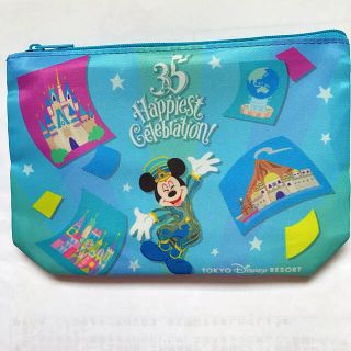 ディズニー(Disney)のキリン ディズニー35周年記念 ポーチ(ノベルティグッズ)