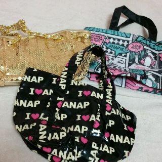 アナップ(ANAP)のANAP ミニバック３点セット(ハンドバッグ)