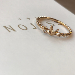 ノジェス(NOJESS)のnojess小鳥とダイヤのリング(リング(指輪))
