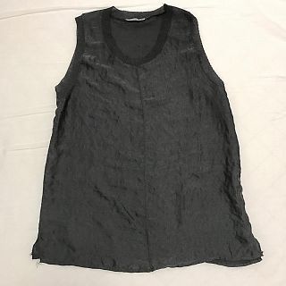 ザラ(ZARA)のサテン タンクトップ ブラウス(シャツ/ブラウス(半袖/袖なし))