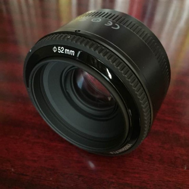 50mm F1.8 単焦点レンズ！明るい！ボケる！美品！Canon対応神レンズ！