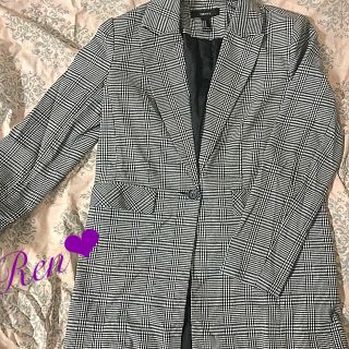 フォーエバートゥエンティーワン(FOREVER 21)の☆ FOREVER21 フォーエバー グレンチェック  ジャケット ☆(テーラードジャケット)