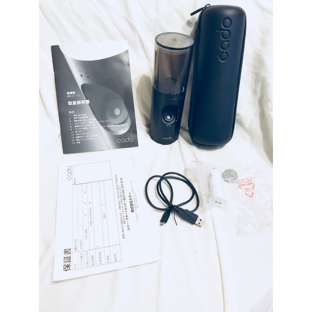 ☆カドー 加湿器 ポータブル ブラック 黒 ☆カドー 加湿器 ポータブル ブラック 黒