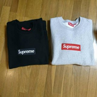 シュプリーム(Supreme)の15AW ボックスロゴクルーネック(スウェット)