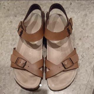 ビルケンシュトック(BIRKENSTOCK)の【BIRKENSTOCK】アンクルストラップサンダル36(サンダル)