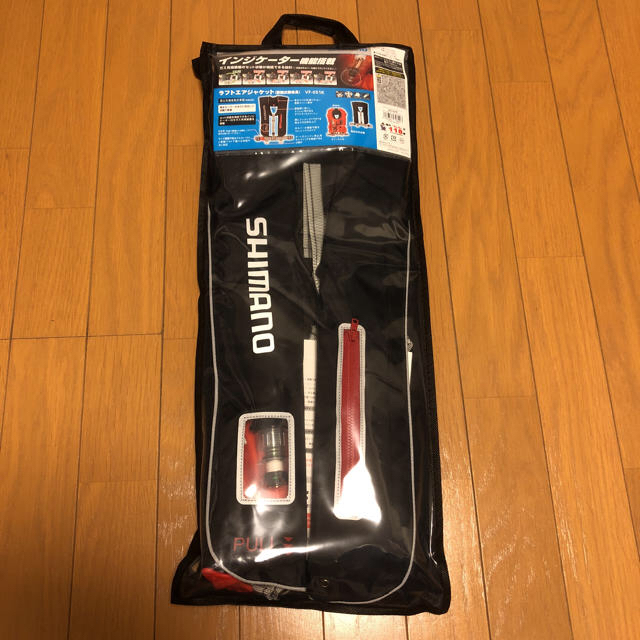 SHIMANO(シマノ)の新品未使用 シマノ ライフジャケット スポーツ/アウトドアのフィッシング(その他)の商品写真