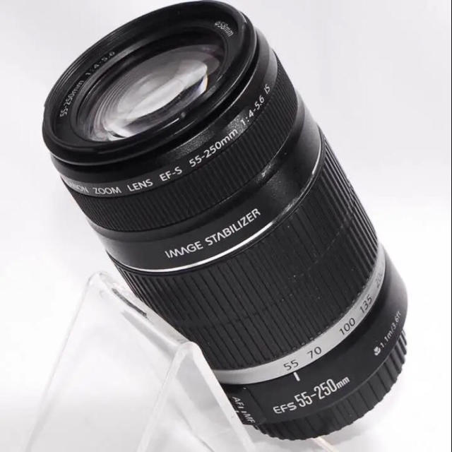 ⭐️もっと遠くへ⭐️Canon 55-250mm 望遠レンズ・美品カメラ