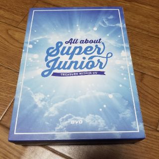 スーパージュニア(SUPER JUNIOR)のAll about SUPER JUNIORDVD(アイドルグッズ)