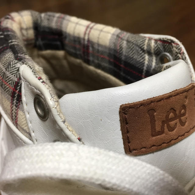 Lee(リー)のLeeのハイカットシューズ26.5 新品同様 メンズの靴/シューズ(スニーカー)の商品写真