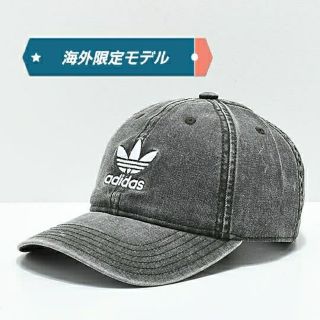 アディダス(adidas)の☆海外限定モデル☆アディダス ロゴ デニム キャップ(キャップ)