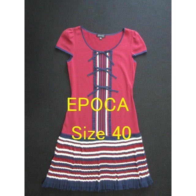 EPOCA(エポカ)ののりなす0118さま窓口　EPOCA    綺麗色　　ワンピース   サイズ４０ レディースのワンピース(ひざ丈ワンピース)の商品写真