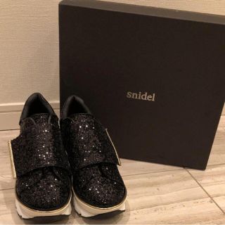 スナイデル(SNIDEL)のsnidel♡スニーカーソールベルクロシューズ(スニーカー)