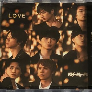 キスマイフットツー(Kis-My-Ft2)のKis-My-Ft2 LOVE 初回盤B(ポップス/ロック(邦楽))