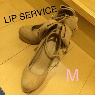 リップサービス(LIP SERVICE)のリップサービス♡リボンヒール(ハイヒール/パンプス)