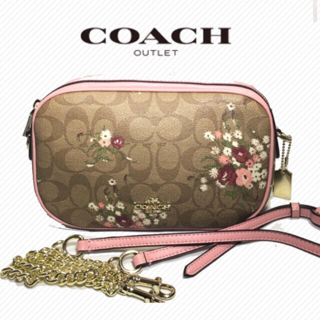 COACH(コーチ)の春夏新作コーチ 2wayクロスボディ ショルダーバッグ フローラルクラッチ レディースのバッグ(ショルダーバッグ)の商品写真