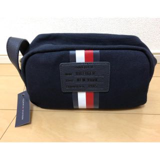 トミーヒルフィガー(TOMMY HILFIGER)の[新品]トミーヒルフィガー  ポーチ バッグ(セカンドバッグ/クラッチバッグ)