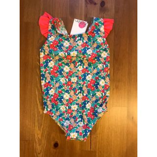 ボーデン(Boden)のMini Boden☆18-24m バックリボン付き花柄ワンピース水着 (水着)