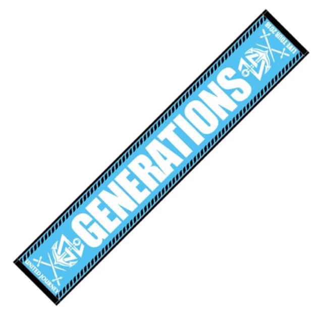 GENERATIONS(ジェネレーションズ)の【新品】GENERATIONS LIVE TOUR 2018 マフラータオル エンタメ/ホビーのタレントグッズ(ミュージシャン)の商品写真