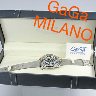 ガガミラノ(GaGa MILANO)のガガミラノ マヌアーレ 46mm  GAGA MILANO 腕時計 (腕時計(アナログ))
