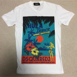 ディースクエアード(DSQUARED2)のdsquared2  hula Tシャツ 18ss 未使用 XS✨✨ 早い者勝ち(Tシャツ/カットソー(半袖/袖なし))